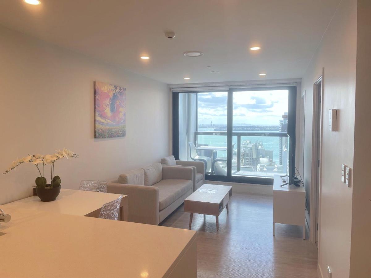 Modern 2 Bedroom Apartment 1 Minute To Skytower Auckland Eksteriør bilde